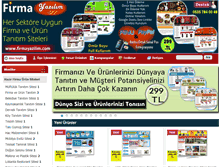 Tablet Screenshot of firmayazilim.com